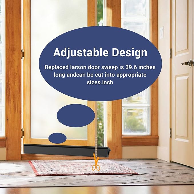 Storm Door Sweep Replacement for Larson & Pella Storm Door Expander Sweep | - Image 5