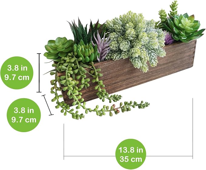 Winlyn 15" Assorted Artificial Succulent Arrangement Assorted Succulents in - Image 2