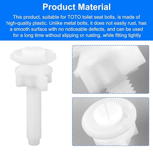 Toilet Seat Bolts Replacement Kit - Image 6