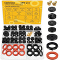160 Pieces Hose Bib Washer & Faucet Washers Assorted Kit 14 Sizes | Includes by NBRINGO