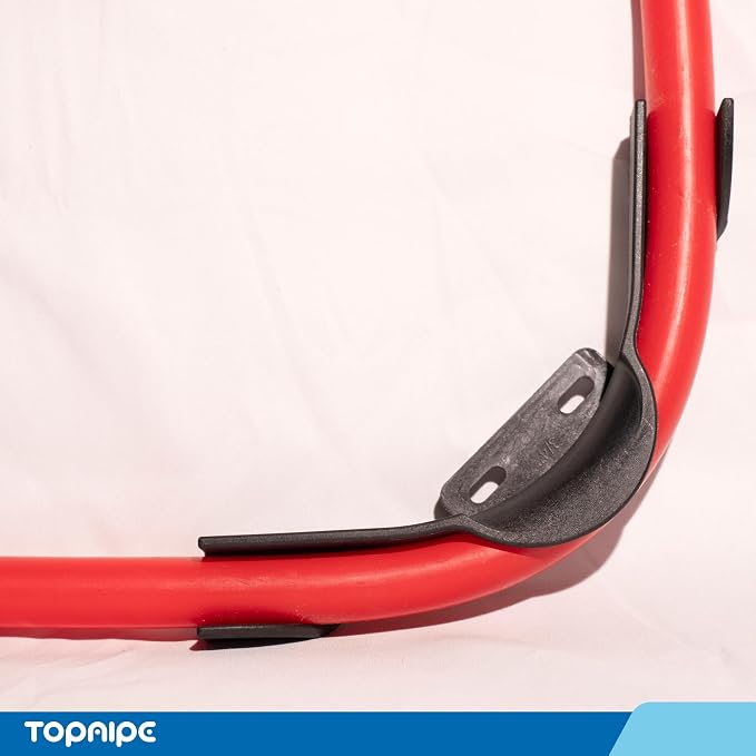 Topaipe 1 Inch PEX Poly 90 Degree Bend Support, Reinforced Clamps, Pipe Holder - Image 4