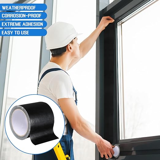 Feifeiya Window Flashing Tape 3.75 Inch x 90 ft Acrylic Adhesive UV Resistant - Image 6