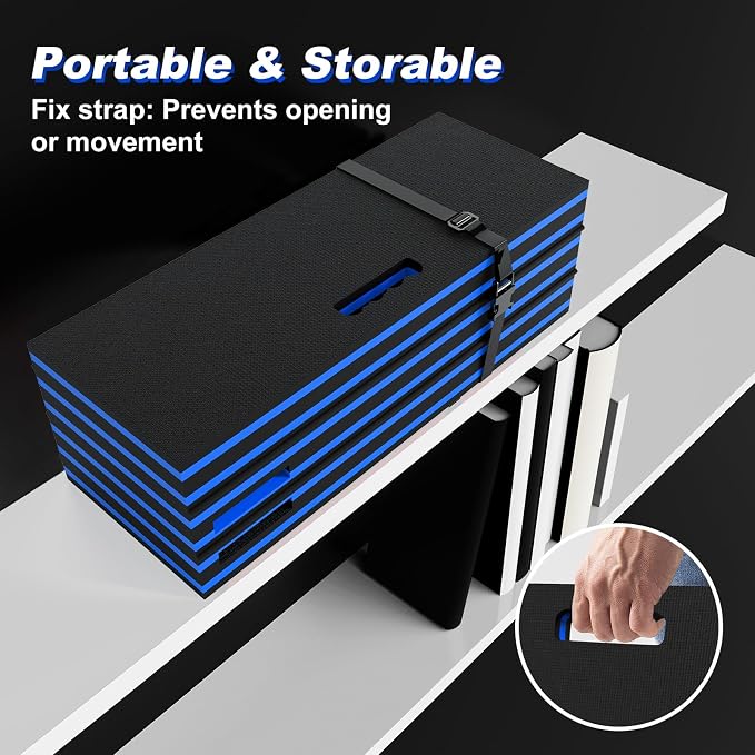 22.8" Wide Mechanic Mat Foldable EVA Kneeling Pad - Image 5