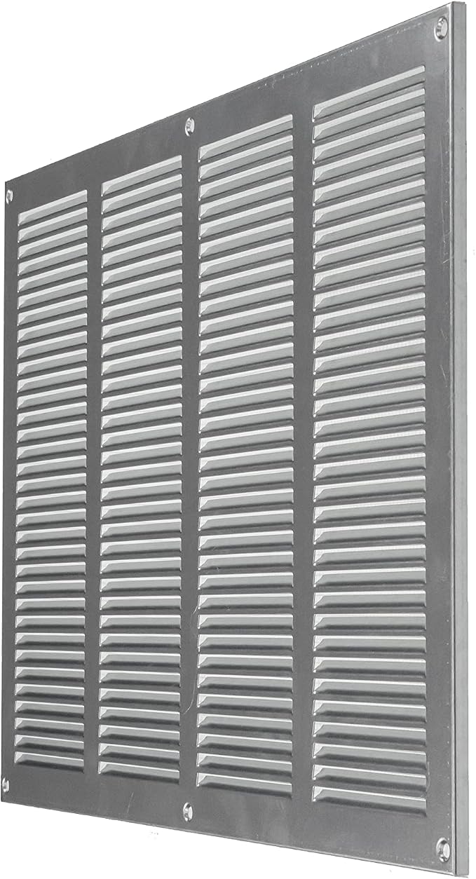 Repa Market Air Vent Cover 16x12 Inch Galvanized Steel Louvered Grill Cover - Image 7