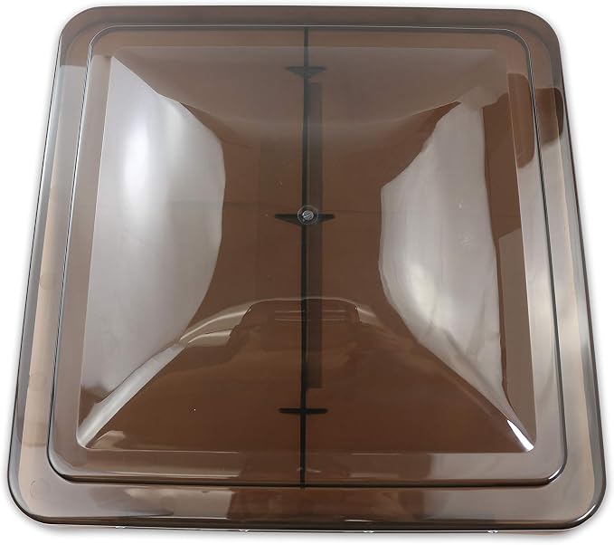 2 Packs 14 Inch RV Roof Vent Cover Universal Replacement Vent Lid Smoked - Image 4