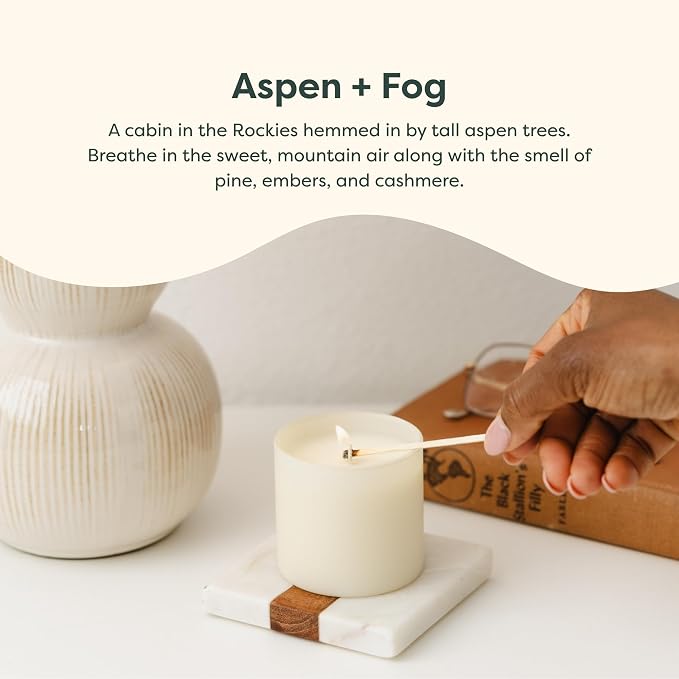 Dignity Series Aspen & Fog Scented Candle - Image 3