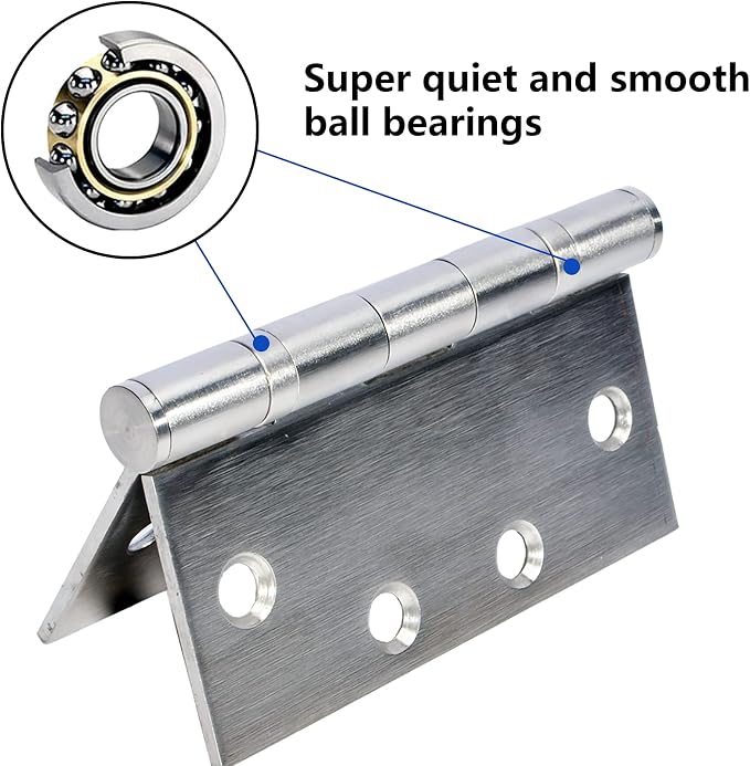 3-Pack Heavy Duty Commercial Door Hinge - Image 3