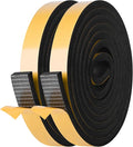 Self Adhesive Foam Tape Weatherstrip 1in x 3/8in x 33Ft High Density Foam by Kikerike