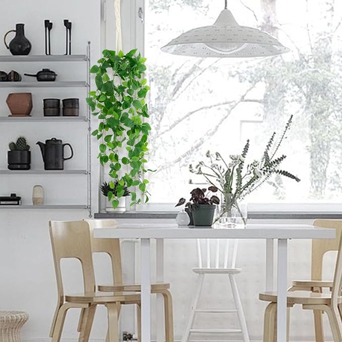Freyalife Fake Hanging Plants for Room Decor - Image 6