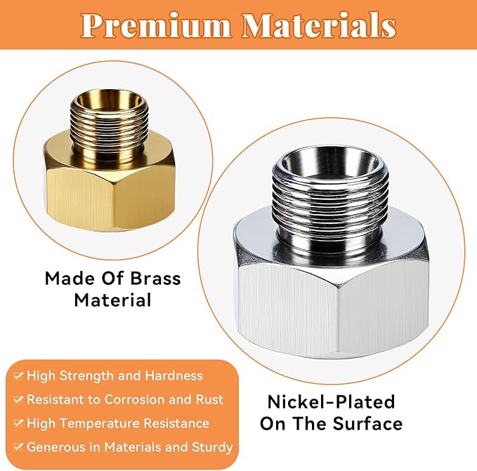 Water Line Adapter, Compression Pipe Fittings - Image 3