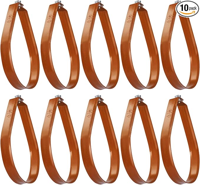 Highcraft ITS-FD01-10 Swivel Loop Pipe Hanger, Copper Epoxy Coated Steel by Highcraft