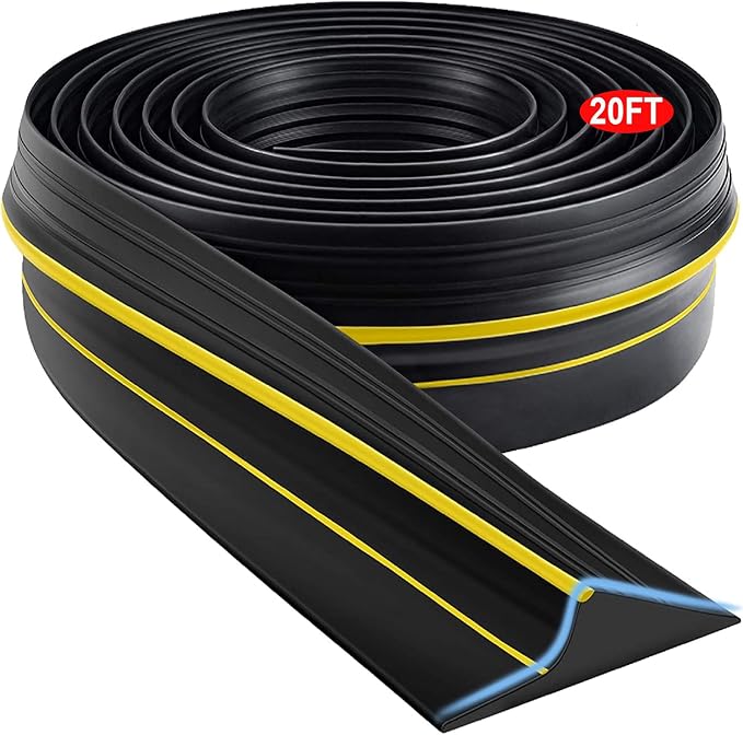 Jin&Bao 20FT Universal Garage Door Threshold Seal Rubber Weather Strip | by Jin%26Bao