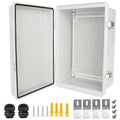 Electrical Junction Box, IP67 Waterproof Outdoor Box ABS Plastic Enclosure by Qukipet