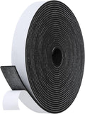 Weather Stripping Door Seal Strip- 1 Inch X 1/8 Inch X 26Feet, Strong Adhesive by Amzjjle