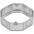4" Octagon Electrical Drawn Box Extension Ring, 1-1/2" Deep, 15.5 Cu. in. by AirmontProducts