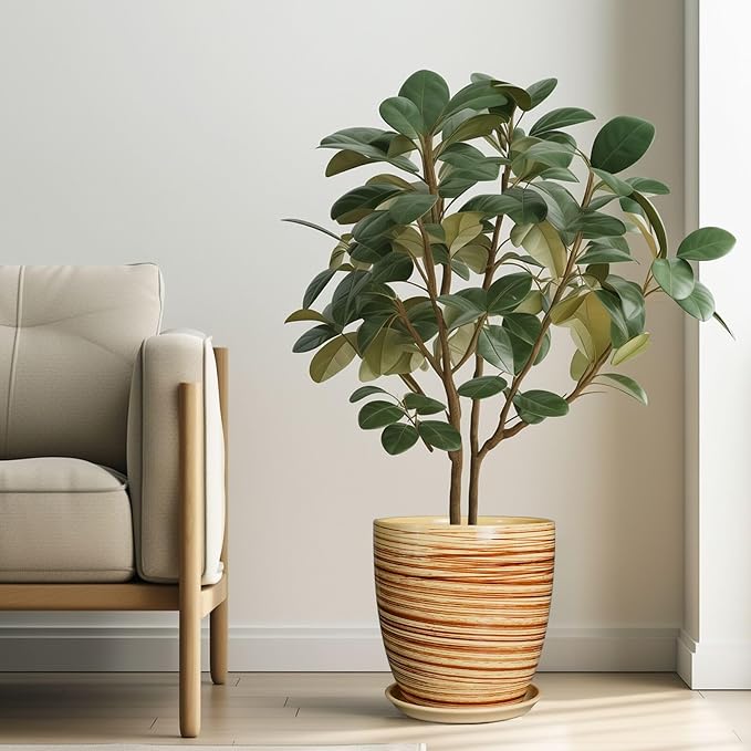 10 Inch Plant Pot Ceramic Pots for Plants - Image 2