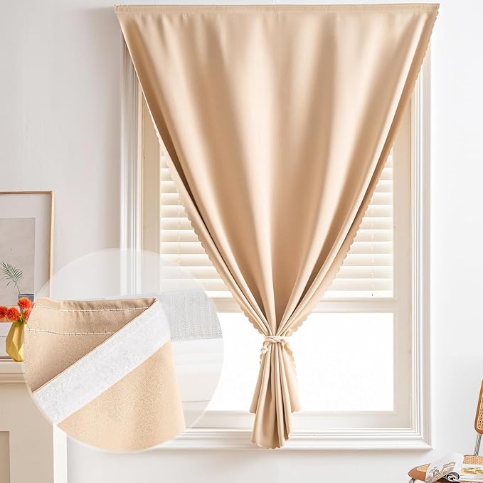 Self Adhesive Curtains, No Drilling Curtains, Easy Installation - Image 8