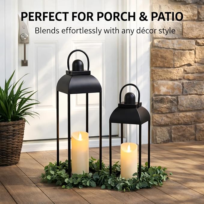 25'' 19'' Lanterns Decorative Outdoor Indoor - Image 3