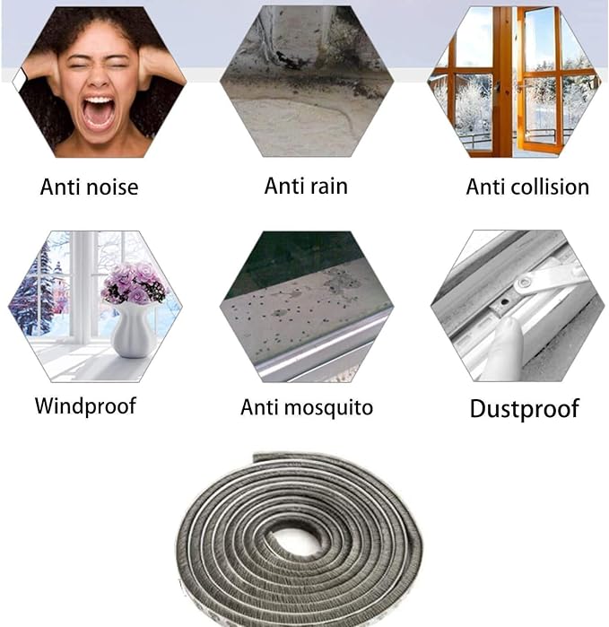 Self-Adhesive Soundproofing Weather Stripping - Image 7