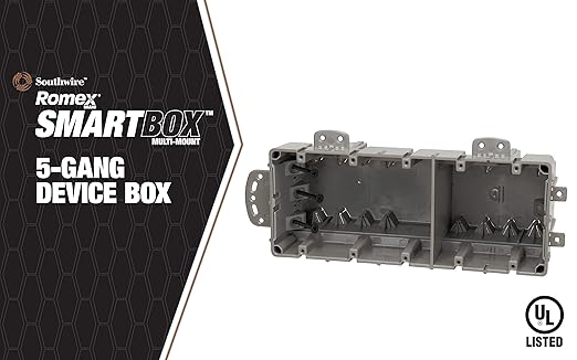 Southwire MSBMMT5G 5 Gang Multi Mount Device Box - Image 4