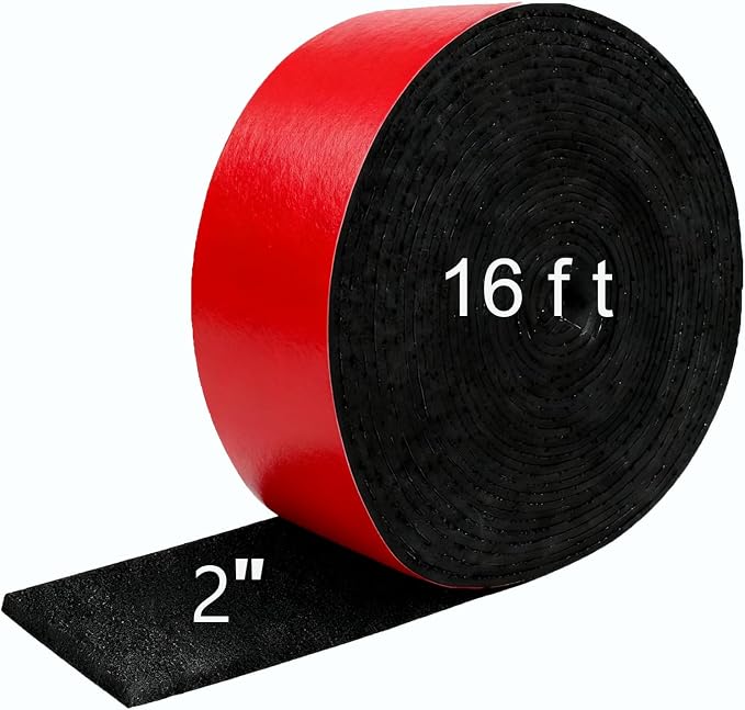 Pipe Insulation Wrap 2" x16FT Self-Adhesive Foam Tape, Weatherproof Insulation by Unknown