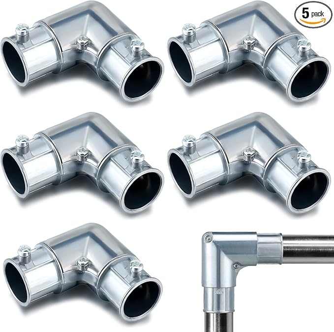 Gisafai 5 Pcs EMT Conduit Fittings Inside Corner Pull Elbow, EMT 90 Degree by Gisafai