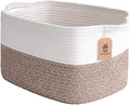 Goodpick Woven Storage Basket for Shelves, Cotton Rope Baskets for Toys by Goodpick