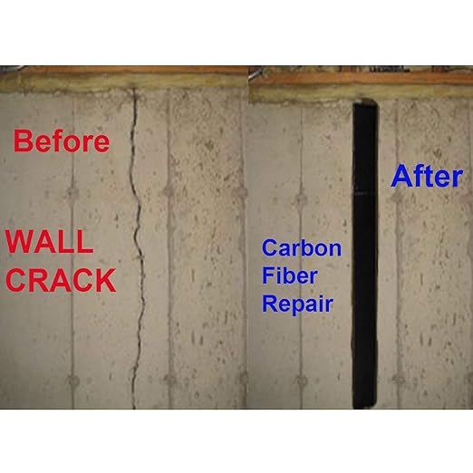 25 ft - Carbon Fiber-Basement Wall Crack Repair Kit - Carbon Fiber Foundation - Image 6