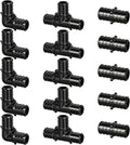 15pcs 3/4" Poly PPSU Barb Crimp PEX Fittings, No Lead | 5pcs Each Elbows Tees by Unknown