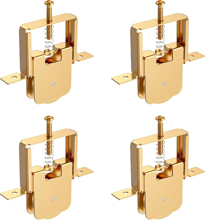 4-Pack Premium All-Metal Sliding Screen Door Rollers by Unknown