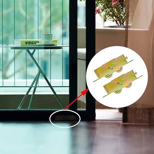 2 Pack Sliding Patio Door Tandem Roller Assembly Replacement - Image 8