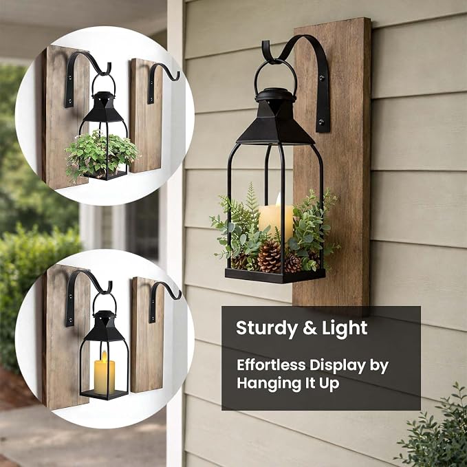 Decorative Metal Lanterns Indoor Outdoor, Wedding & Christmas, Party Decoration - Image 5