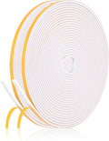 52Feet Weather Stripping Seal for Door Window, High Density Foam Tape, by Amzjjle
