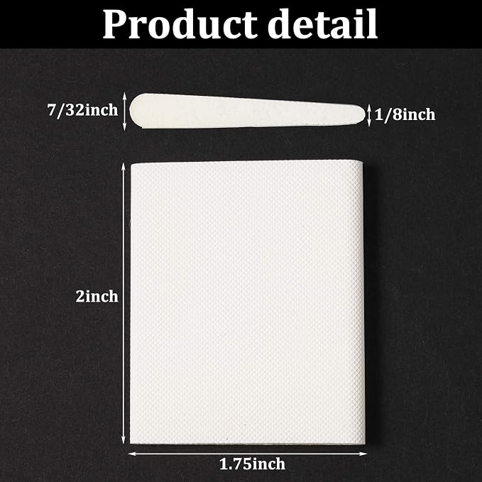 Jetec 14 Pcs Door Corner Seals Self Adhesive Exterior Foam, Weather Stripping - Image 2