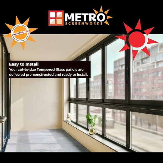Metro Screenworks Custom Tempered Glass Panel - Image 5