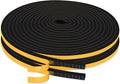 Square Foam Seal Tape, Blocks Drafts, Strong Adhesive, Easy Install | Reduces by Trisiki
