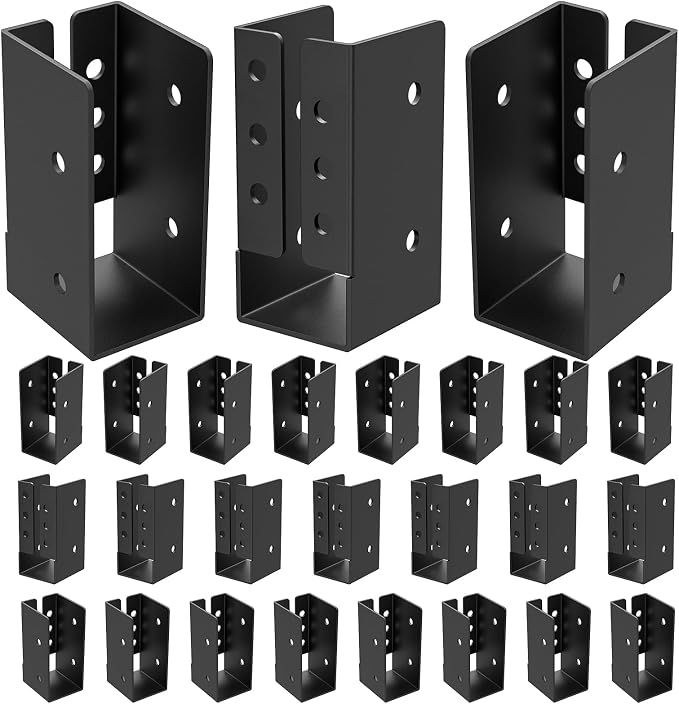 FMhotu Concealed Joist Hanger, Q235B Steel Powder Coated Concealed Mount Light - Image 2