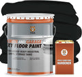 YOA Epoxy Floor Paint Kit, 4 Gallon Black by YOA