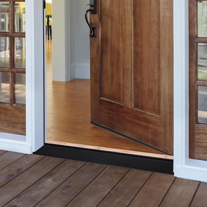 MD Building Adjustable Aluminum & Hardwood Threshold - Image 7