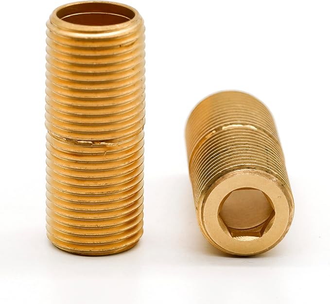 Brass Pipe Adapter Plumbing, G1/2" Male Thread to NPT1/2" Male Pipe Fitting - Image 6