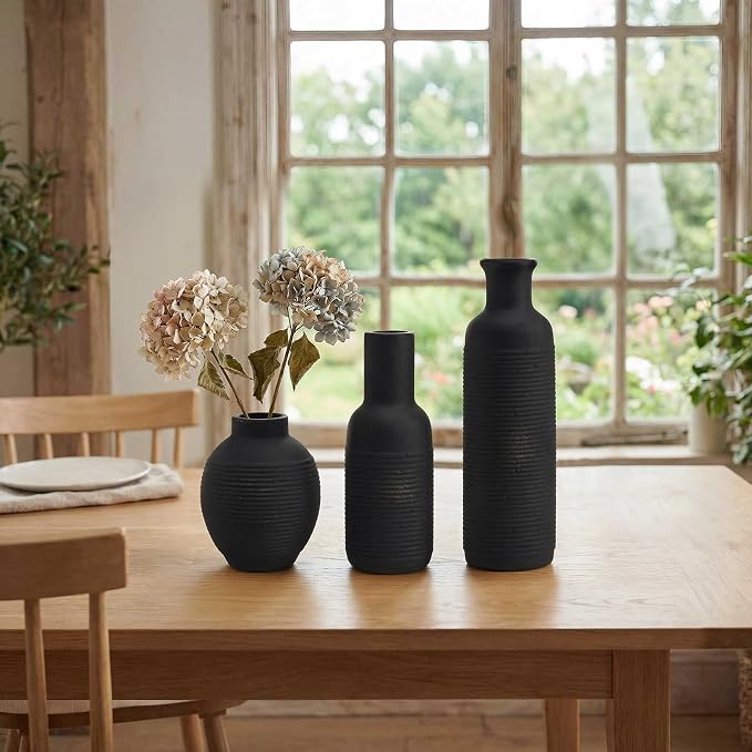 Rustic Farmhouse Vase Set of 3 - Image 7