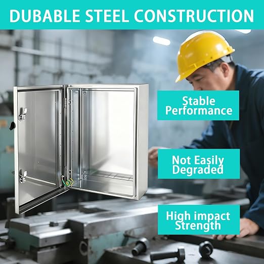 Yongchen Electrical Enclosure 24x24x12 Inch 304 Stainless Steel Enclosure IP66 - Image 5
