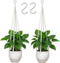 YIBOT 2 Pack 35" Macrame Plant Hangers, Hanging Planters by YIBOT