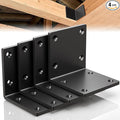 6" X 6" X 5" Heavy Duty Steel L Angle Bracket by Dabolang