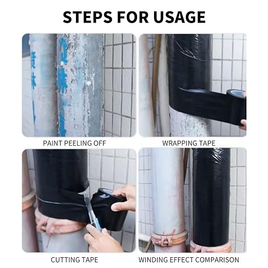 ADHES Corrosion Protection Pipe Tape | PVC Weatherproof Wrap Duct Tape - Image 7
