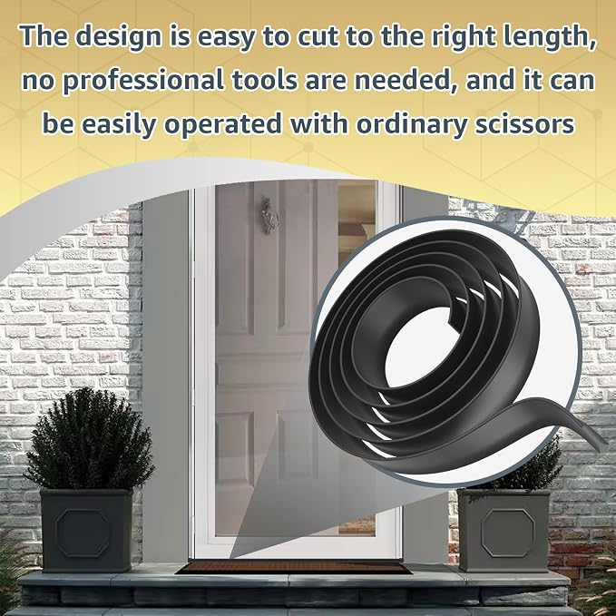 2PCS Compatible with Andersen Storm Door Bottom Sweep Fin Weatherstrip | - Image 7