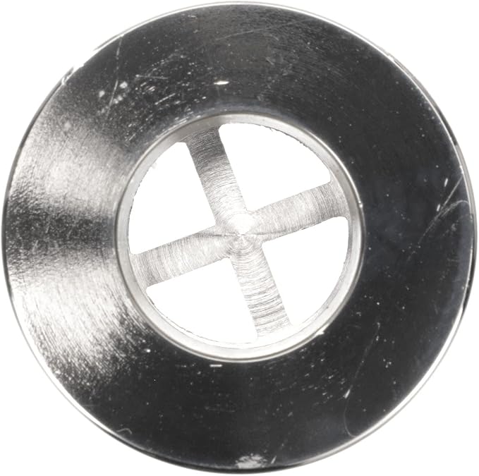 OCS Parts Nickel-Plated Brass Sink Drain | 1" NPS | 1.5" Length - Image 3
