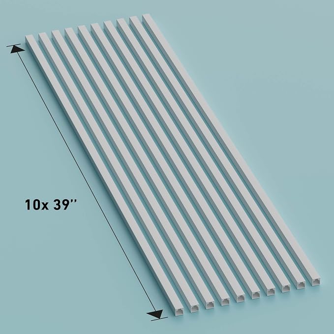 D-Line 32.8ft Cable Raceway, Self Adhesive Cord Cover, Hide Surface Wires - Image 5