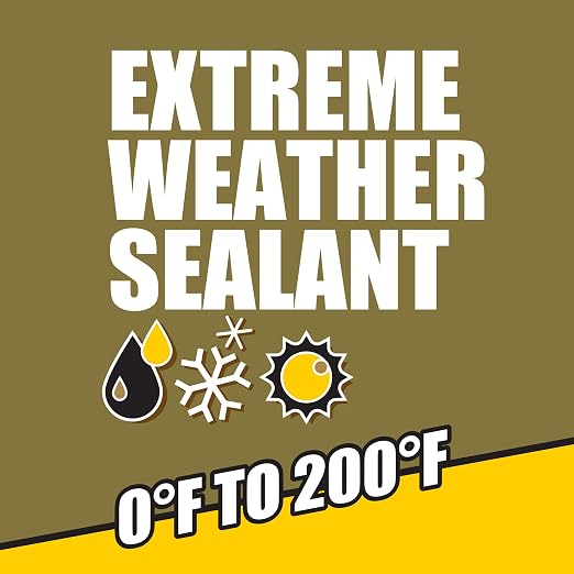 Titebond 43991 Weather Master Sealant Cartridge, 10.1 oz., Crystal Clear - Image 8