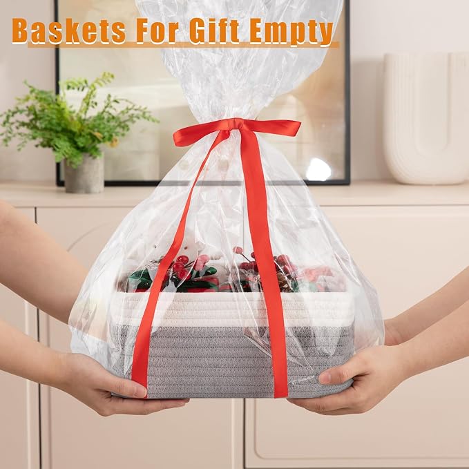 OIAHOMY 4 PACK 7L Storage Baskets - Image 5